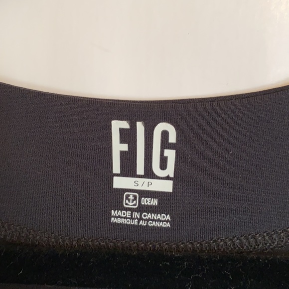 FIG Ocean Black Shirt Dress Sz S - Picture 2 of 6